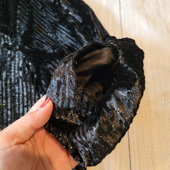 Gibson Latimer Black •Size XL• Event Holiday Black Flattering Top •New w/Tag• - Picture 5 of 9